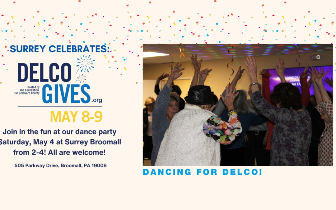 Dance Party for Delco Gives!