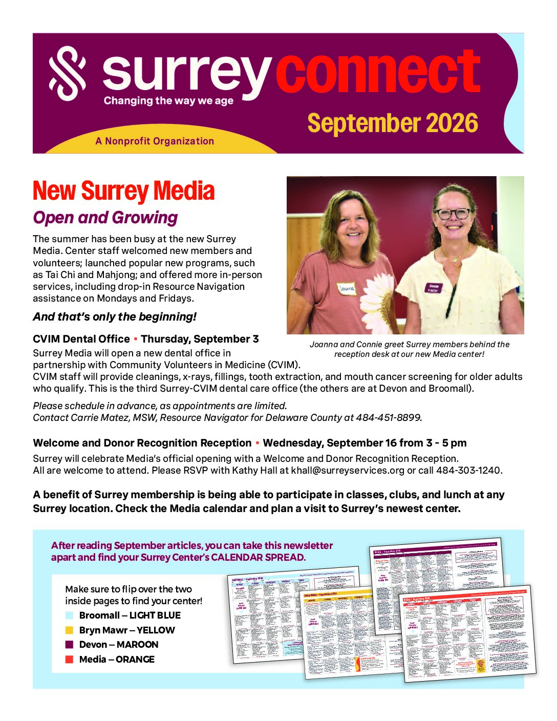 Surrey Newsletter September 2026