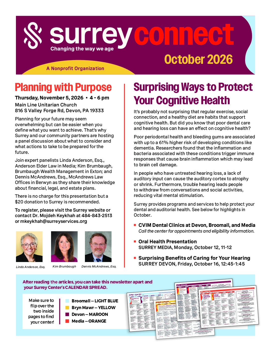 November 2025 Surrey Connect Cover